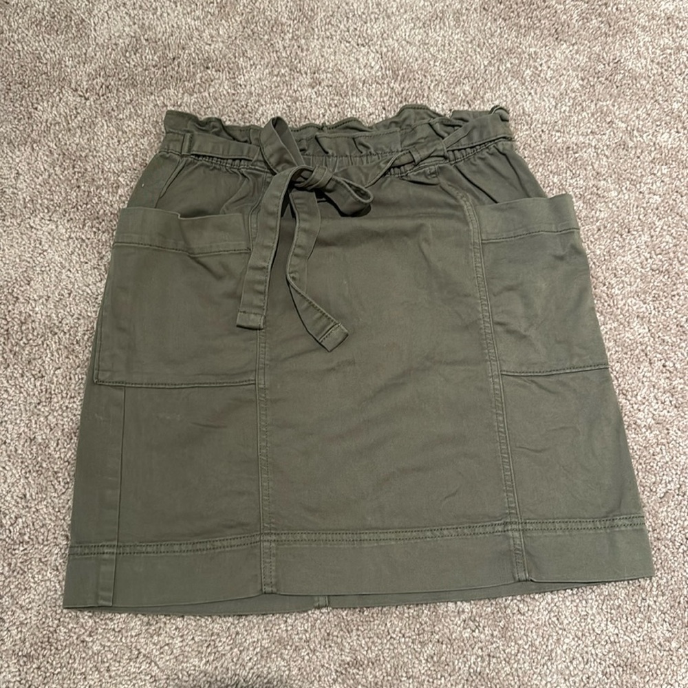 Caslon Olive Green Skirt